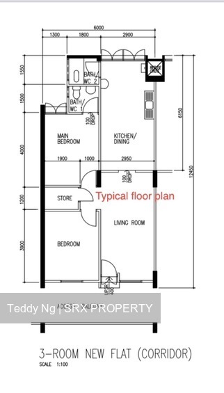 Blk 412 Bedok North Avenue 2 (Bedok), HDB 3 Rooms #509445491